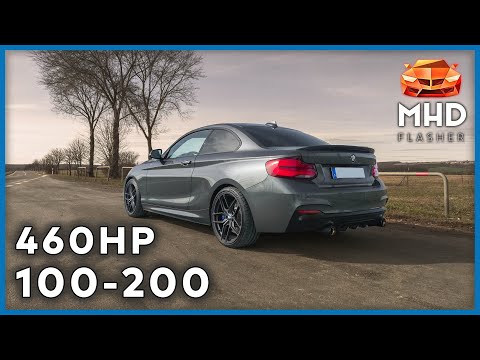 460HP BMW M240i B58 with MHD Stage 2 & xHP Stage 3 | 100-200 km/h + Sound