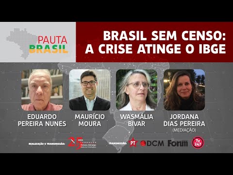 #aovivo | Brasil sem Censo: A crise atinge o IBGE | Pauta Brasil