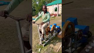 Bicycle Generator for Agricultural Power #shorts