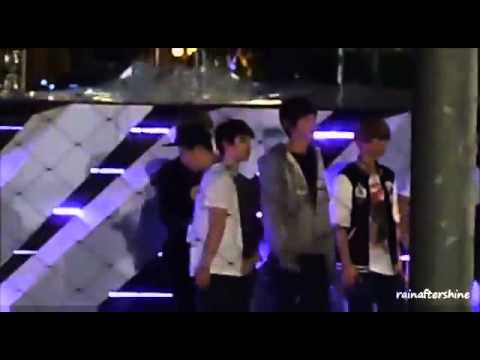 121122 EXO rehearsal 裏 Backstage 무대 뒤에서 SNSD @ SMTOWN in Singapore 엑소 少女時代