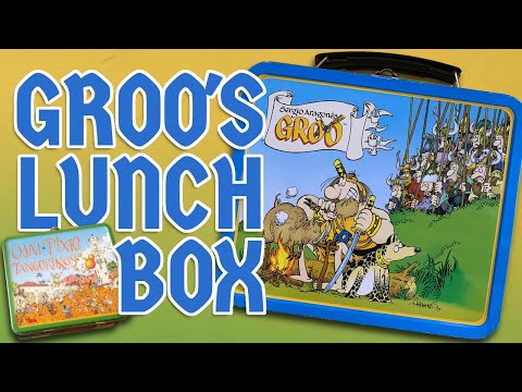 Lunchbox by Sergio Aragonés: Groo the Wanderer and Ojai Pixie Tangerines