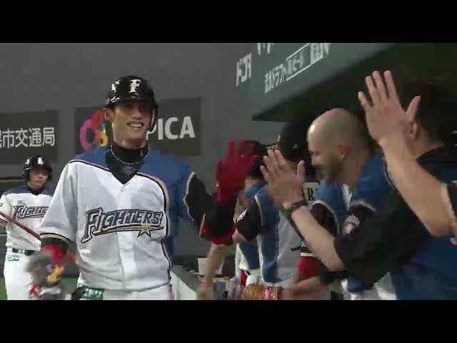 【3回裏】ファイターズ・陽 左中間へ第9号ソロ!! 2016/6/27 F-L