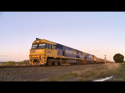 2MA5 Pacific National Intermodal Container Train - PoathTV Australian Railways