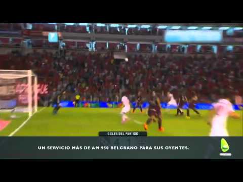 Gol de Víctor Cuesta - Independiente vs. Lanus (4-1)