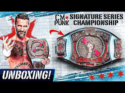 I Bought The Brand New CM Punk 434-Day Record Signature Series Championship Title Belt!