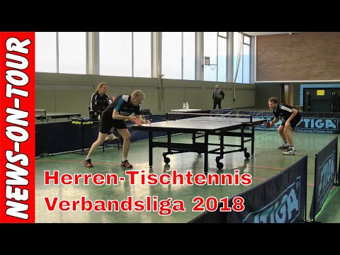 TT-VL 2-2 Hendrik Oderbein vs Manfred Nieswand | TTC Schwalbe Bergneustadt Tischtennis 14.01.2018