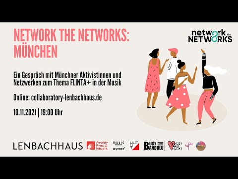 Network the Networks – Digitales Gespräch im Collaboratory zum Thema FLINTA+ in der Musik