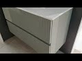 Купить качественная тумба 100 см в ванну с умывальником Royo 131775+126225 VORA 100 2 ящика, раковина белая ENZO, зеленого цвета mineral green в Киеве vannaja.kiev.ua