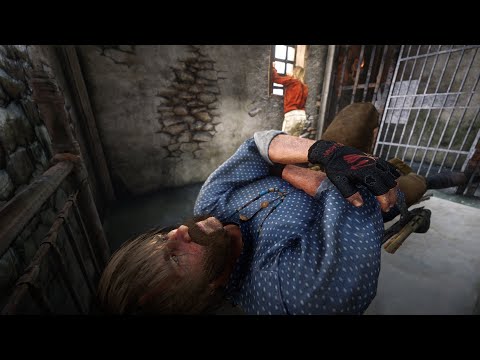 What happens if Arthur gets arrested while Micah is in Jail