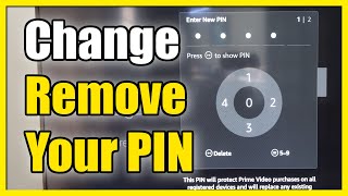 How to Change & Remove the Child PIN Password on Amazon FIRE TV (Fast Method)