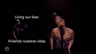 Jennifer Lopez & Lin-Manuel Miranda – Love Make The World Go Round ESPAÑOL - LYRICS