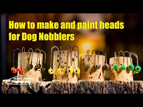 How to make and paint heads for Dog Nobbler flies