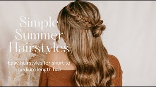Easy Summer Hairstyles using Hair Extensions | Ashley Bloomfield Cavaliere