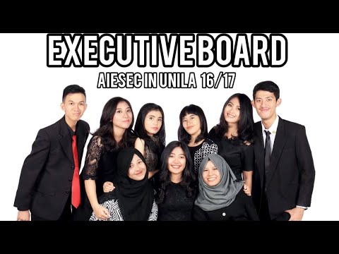 EXECUTIVE BOARD AIESEC IN UNILA 1617