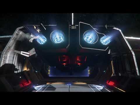 Star Citizen 3.8.2.0 PTU Part 3 Anvil Carrack Hangar landing