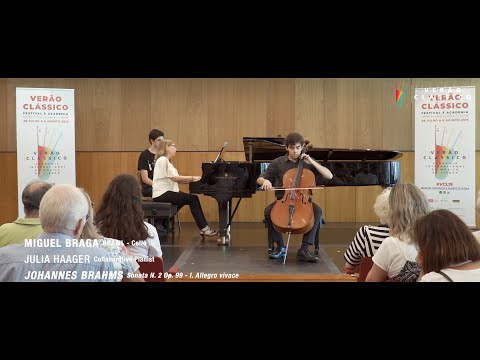 Festival VERÃO CLÁSSICO 2019 - TalentFest, Miguel Braga (cello) - Brahms