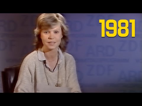 ARD+ZDF Vormittagsprogramm: Ende der heute-Sendung und Ansage von Mady Riehl (30.03.1981)