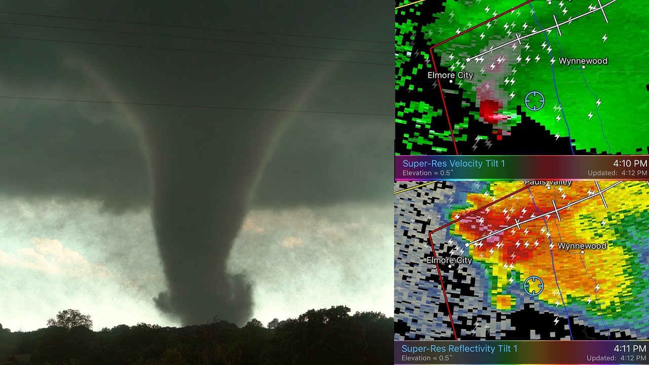 HOW TO SEE A TORNADO ON RADAR