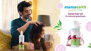 Onion Hair Oil | Mamaearth