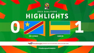 Éliminatoires de la CAN – Côte d’ivoire 2023 | Groupe I : RD Congo 0-1 Gabon