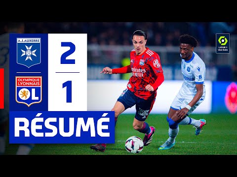 Résumé AJ Auxerre-OL | J24 Ligue 1 Uber Eats | Olympique Lyonnais