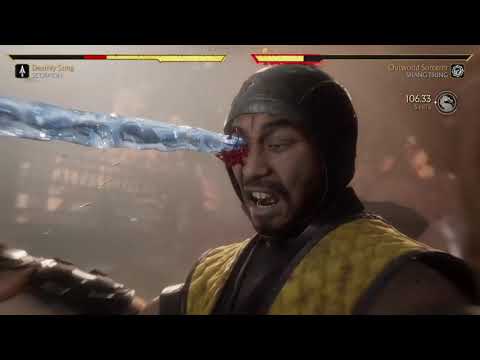 Mortal Kombat 11 Scorpion vs Shang Tsung