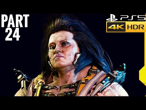 Cyberpunk 2077 PS5 4K HDR Walktrough Gameplay Part 24 - Sasquatch