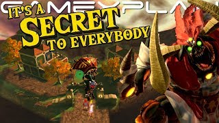 Is Ganon's Destroyed Castle from Ocarina of Time Hiding in Zelda Breath of the Wild?! (Easter Egg)