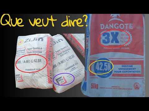 COMMENT CHOISIR DU BON CIMENT