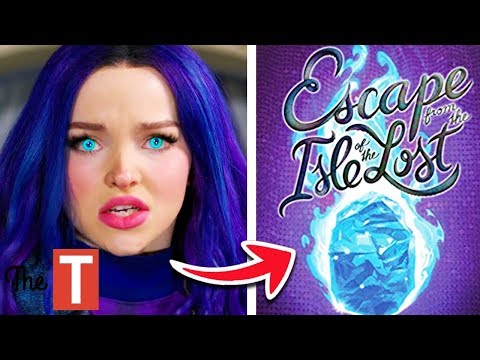 NEW Descendants 3 Clues Revealed From Newest Book "Escape From The Isle Of The Lost" Video