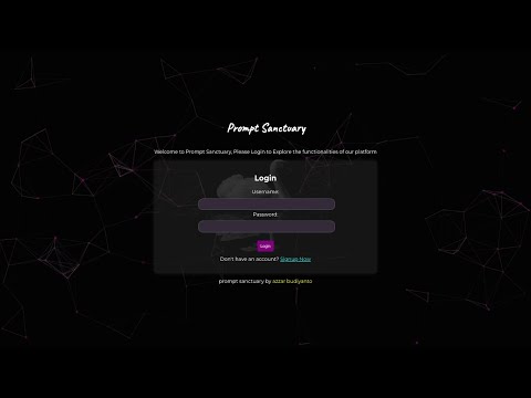 Prompt sanctuary - Backdrop Build