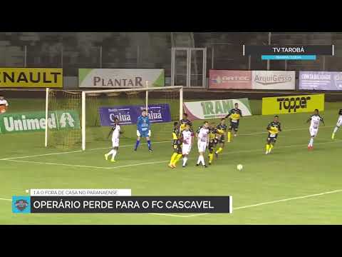 F.C. Cascavel 1x0 Operário PR  2⁰ Rodada Paranaense 2020
