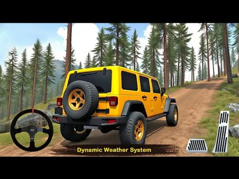 Real offroad Jeep  Driving Simulator 3D - Luxury SUV 4x4 Hammer Driver 2024- Android Gameplay
