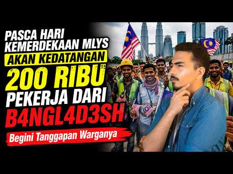 PASCA HARI KEMERDEKAAN MLYS AKAN KEDATANGAN 200 RIBU PEKERJA B4NGL4DESH