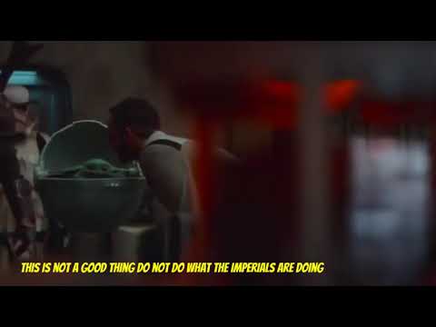 Baby yoda says his first words!