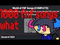 WORLD OF FNF SONGS - listening to 1000 fnf songs to see which is the best one (in my opinion)