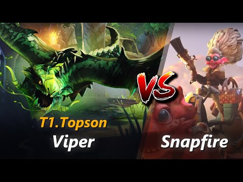 Topson mid Viper vs Snapfire | First 10 minutes