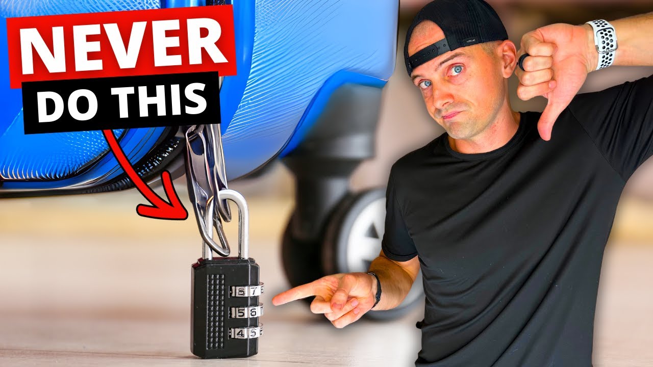 10 Tricks to Prevent THEFT from Checked Luggage 🧳