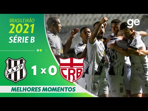 Gols e lances de Ponte Preta x CRB