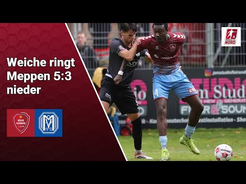 SC Weiche Flensburg 08 - SV Meppen| Regionalliga Nord 13. Spieltag