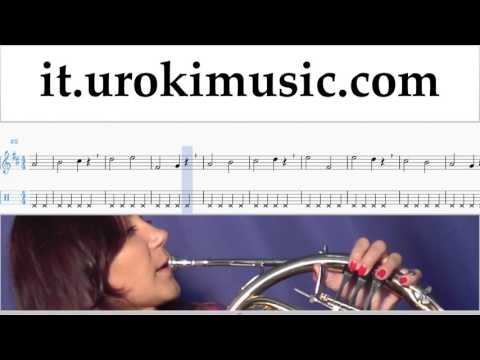 Lezioni di Corno J. Balvin, Willy William - Mi Gente Tutorial Spartito Parte#1 um-i276