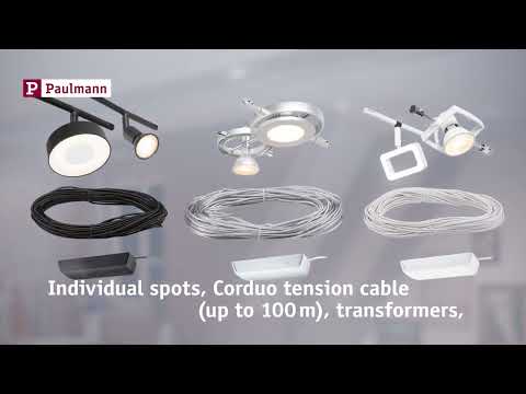 Paulmann - CorDuo cable systems, flexible lighting solutions