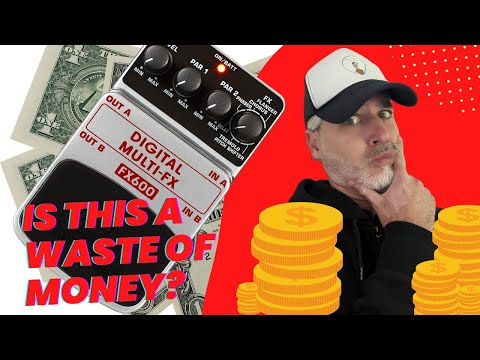 I bought the CHEAPEST Guitar Multi-FX Pedal on AMAZON |  Did I just waste money? Behringer FX600
