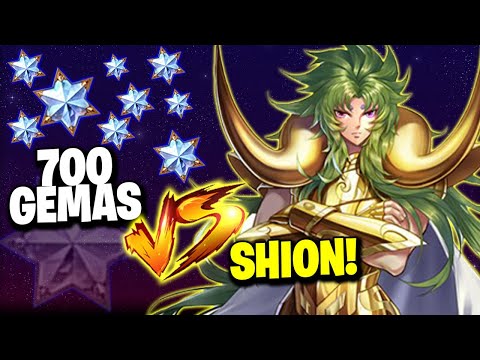 700 GEMAS DE INVOCAÇÃO CONTRA SHION DE ARIES - Saint Seiya : Awakening