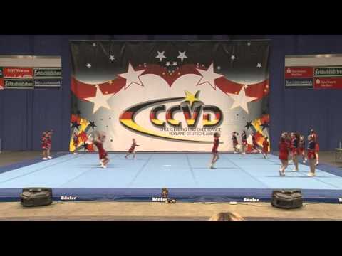 RMOst2015 - Red Diamonds - Peewee Cheer Level 2