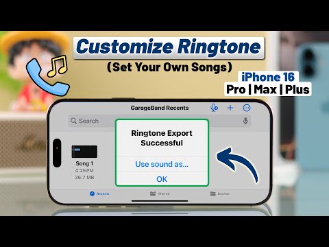 How to Set ANY Song as RINGTONE on iPhone 16's!