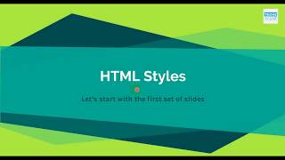 HTML Styles in Urdu/Hindi | HTML inline styling with CSS