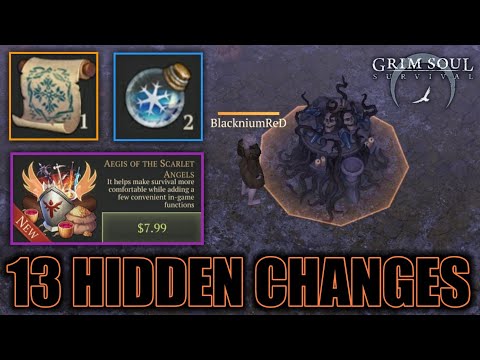 13 HIDDEN CHANGES ON V2.5.0 CHRISTMAS UPDATE! V2.5.0 CHANGES! - Grim Soul: Dark Fantasy Survival