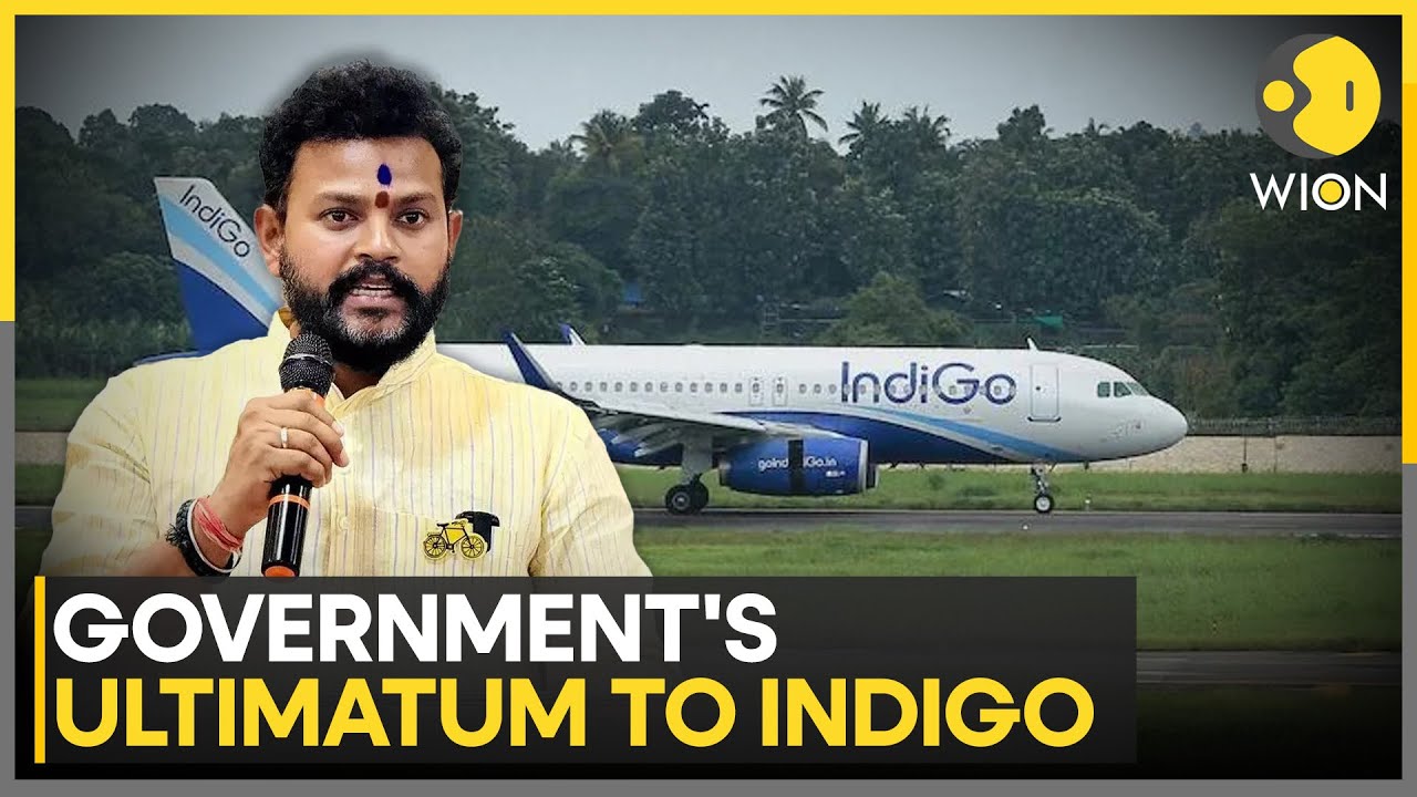 IndiGo Chaos: Government Gives IndiGo Sunday, 8 PM Deadline To Clear All Refunds | WION