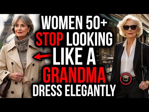 How to DRESS Like a PARISIAN Over 50 | Timeless & Sophisticated Fashion